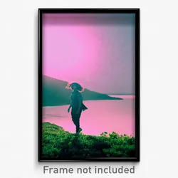 Pixel Art Poster - Unnatural Heath (8 Bit Psychedelic Trippy Video Game Print)