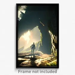 Pixel Art Poster - Acclaimed Gully (8 Bit Psychedelic Trippy Video Game Print)