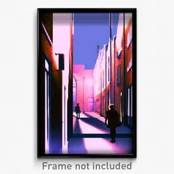 Pixel Art Poster - Flat Mews (8 Bit Psychedelic Trippy Weird Video Game Print)