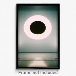 Pixel Art Poster - Rectangular Circle (8 Bit Psychedelic Video Game Print)