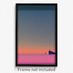 Pixel Art Poster - Unknown Isthmus (8 Bit Psychedelic Trippy Video Game Print)