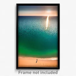 Pixel Art Poster - Superb Sandbar (8 Bit Psychedelic Trippy Video Game Print)