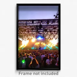 Pixel Art Poster - Uncommon Music Festival (8 Bit Psychedelic Video Game Print)