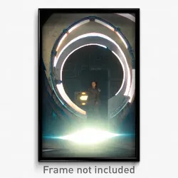 Pixel Art Poster - Made Up Portal (8 Bit Psychedelic Trippy Video Game Print)